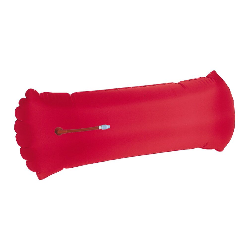 OPTIPARTS EX1216 Optimist Auftriebskörper rot, 43 Liter, Schlauchventil, PU-beschichtetes Nylon, Regattazulassung