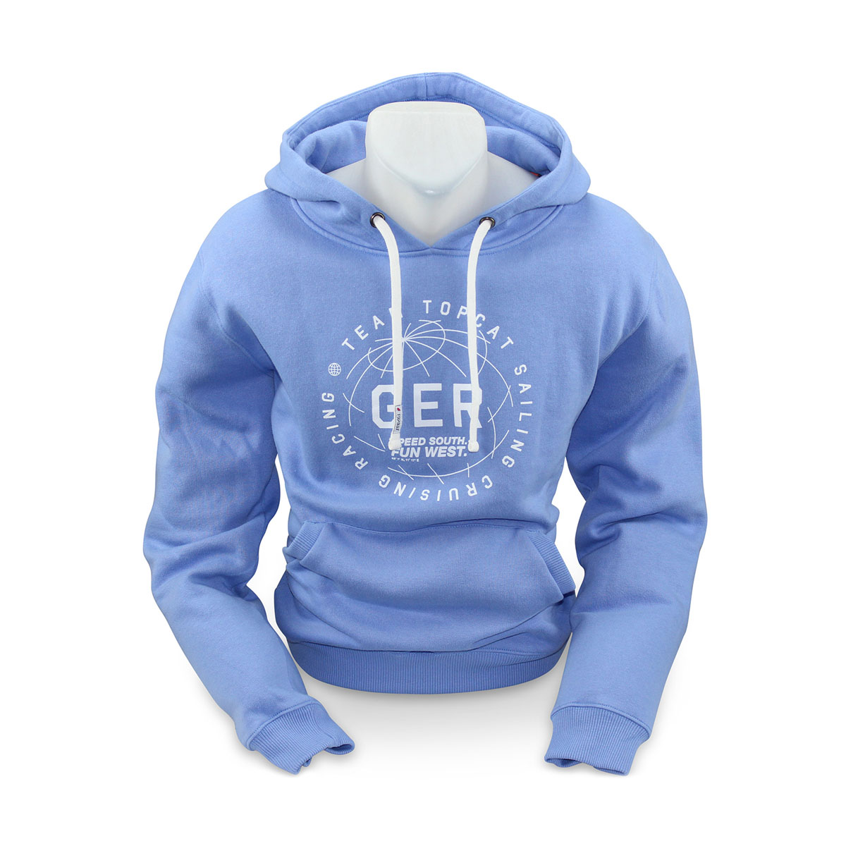 TOPCAT Hoody lightblue Herren S (TC1740)