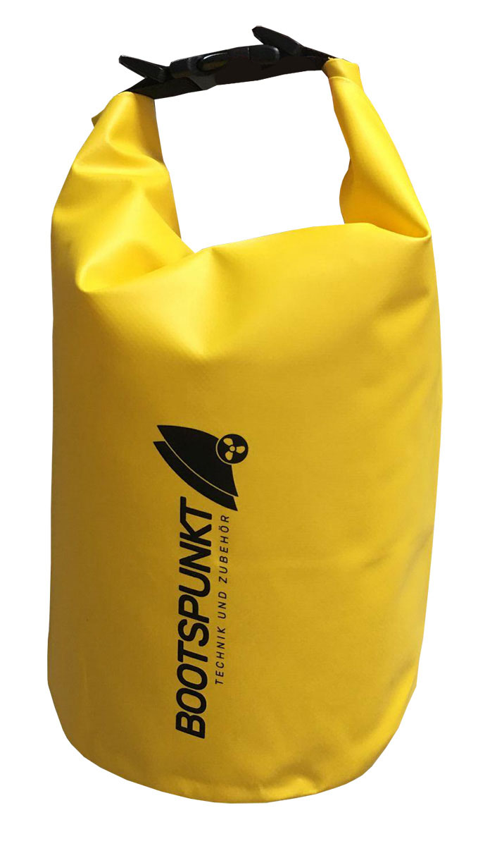 Wasserdichter Packsack 10L gelb PVC