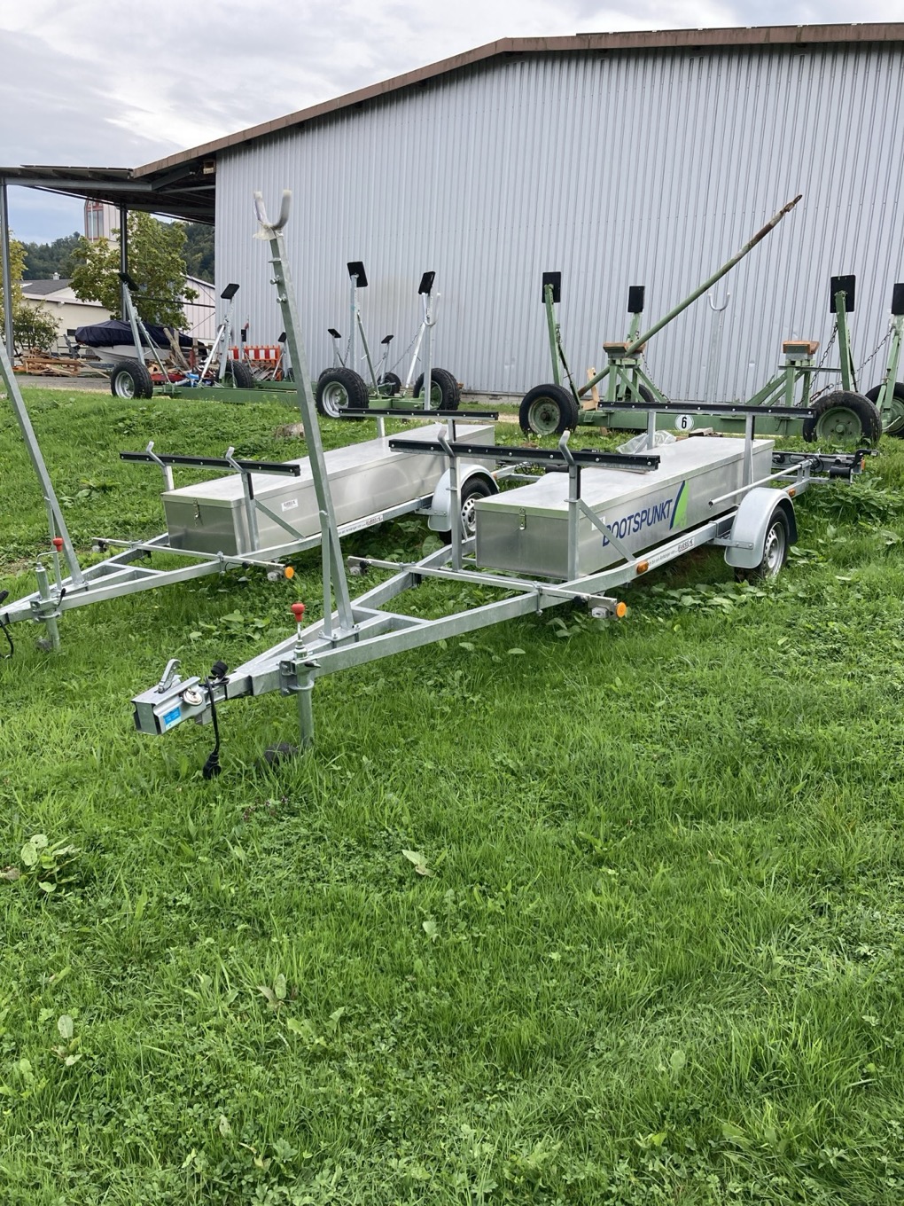 Trailer Harbeck 600 für K4X zerlegt/aufgebaut