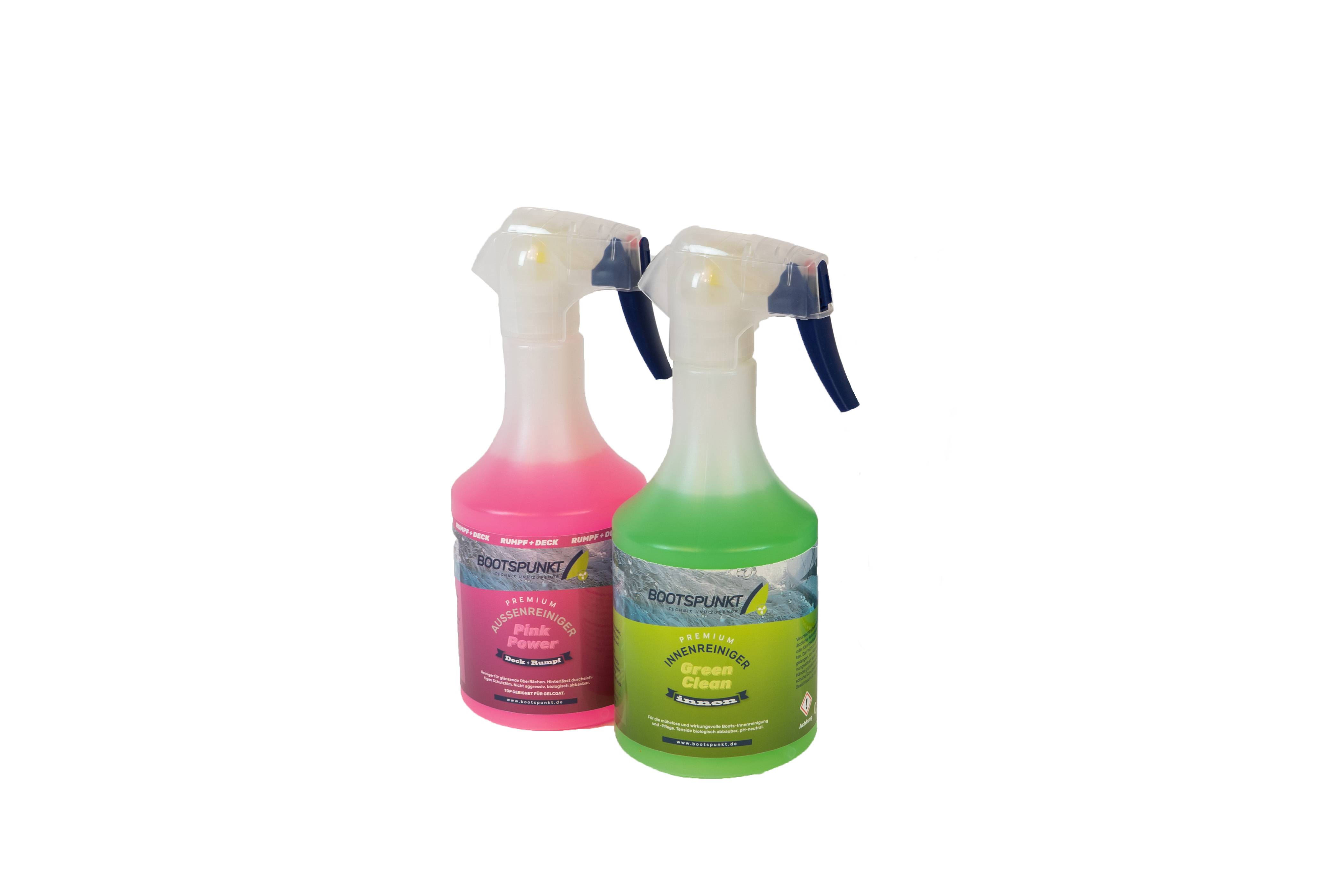 Reinigungsset "Green Clean" und "Pink Power"