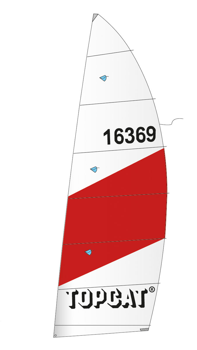 Großsegel F2 Classic, 10,7 m² (TC400F2)