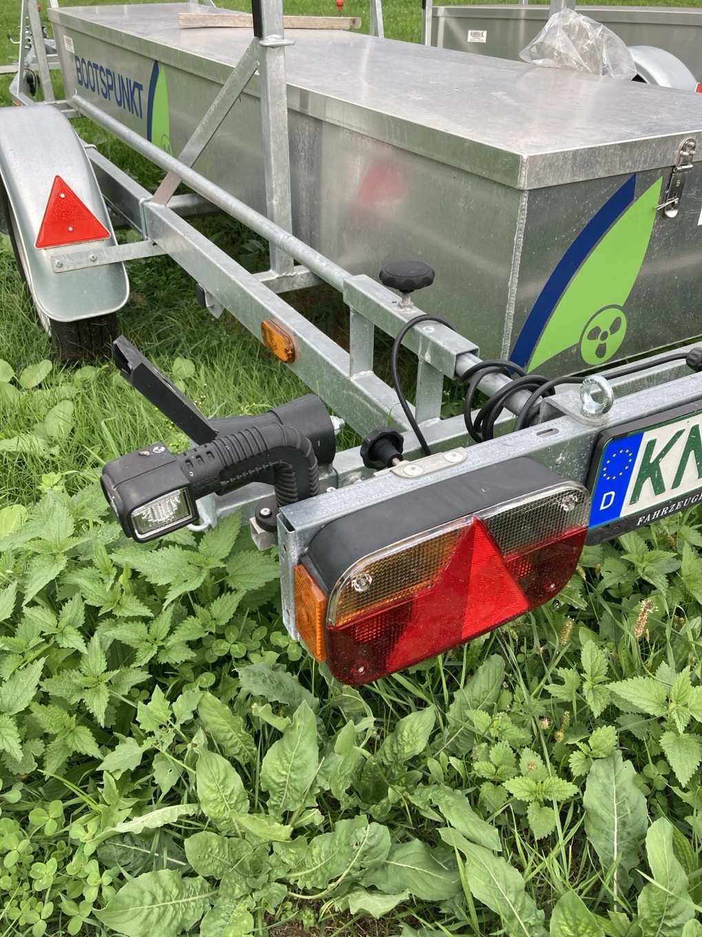 Trailer Harbeck 600 für K4X zerlegt/aufgebaut