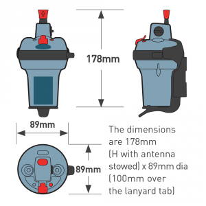 OCEAN Signal rescueME EPIRB1, mit GPS