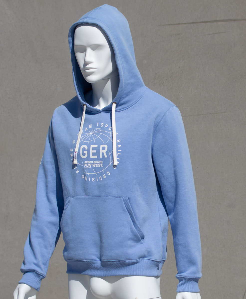 TOPCAT Hoody lightblue Herren S (TC1740)