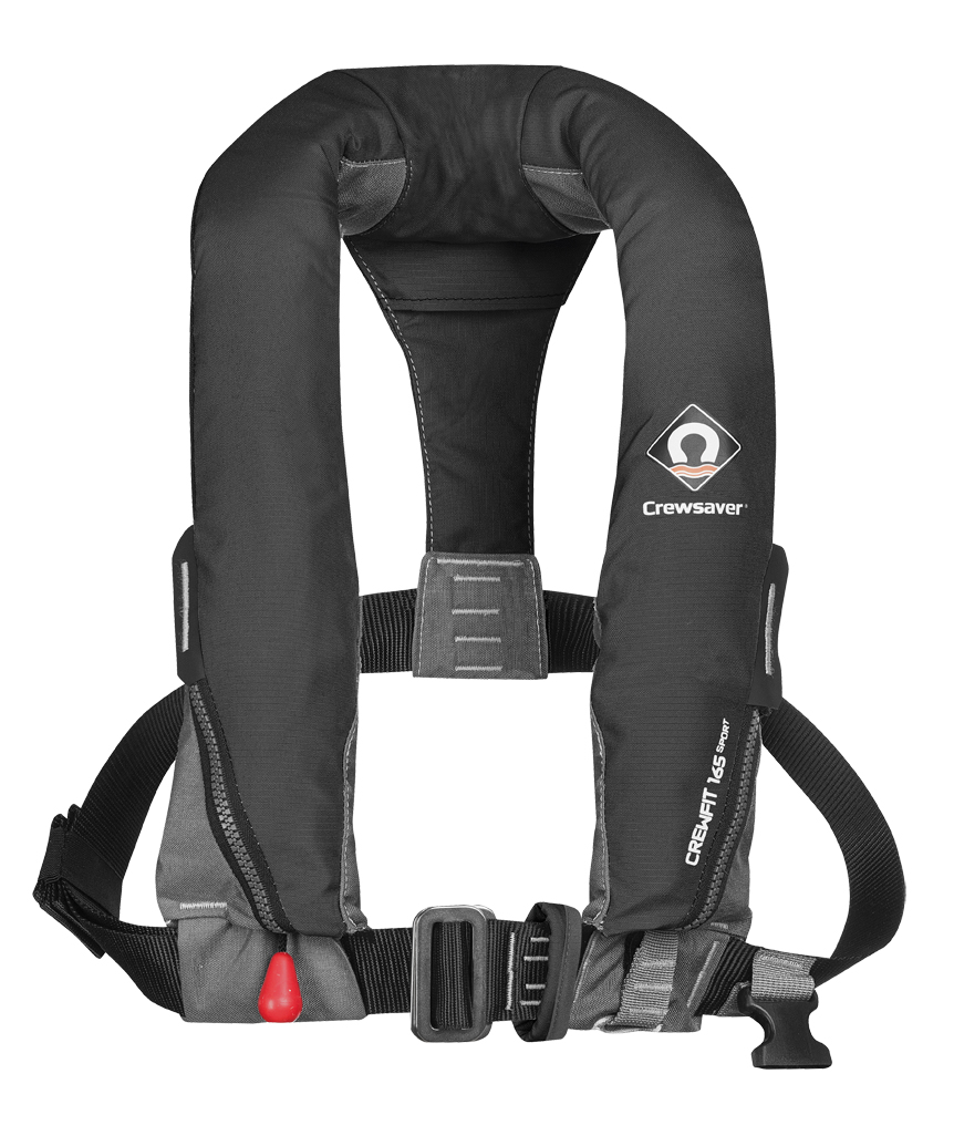 CREWSAVER CrewFit 165N Sport Automatic Harness schwarz