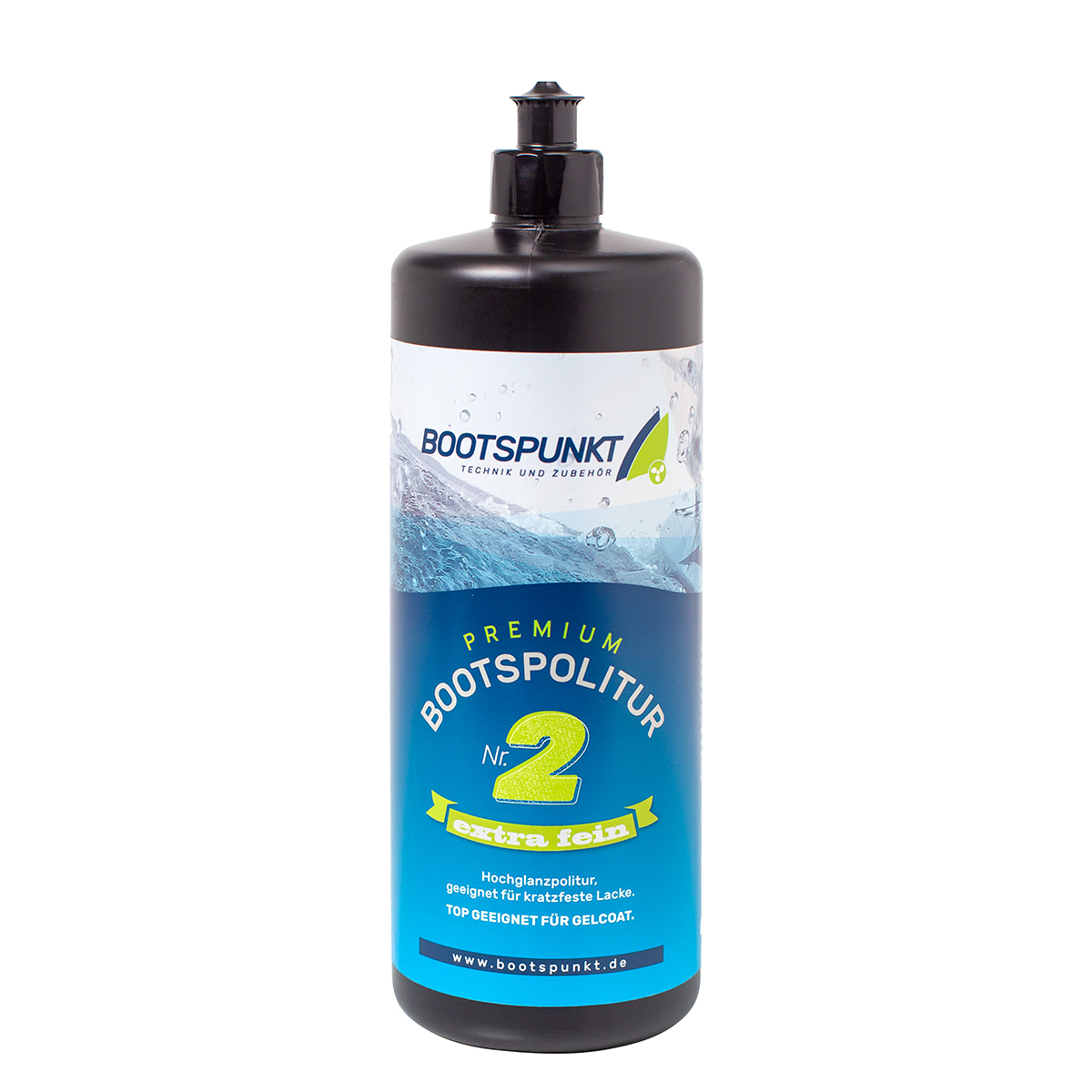 BOOTSPUNKT Bootspolitur Nr. 2, extra fein - 1 ltr