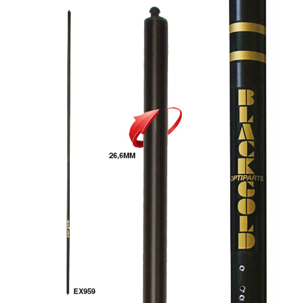 BLACKGOLD EX959 LITE Regattaspriet, Ø 26.6 mm