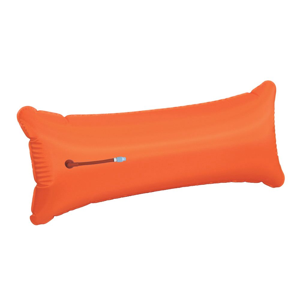 OPTIPARTS EX1222 Optimist Auftriebskörper orange, 48 Liter, Schlauchventil, PU-beschichtetes Nylon, Regattazulassung